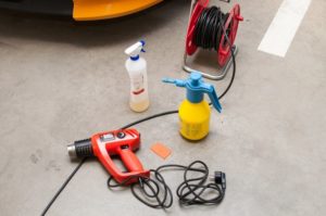 using a detergent