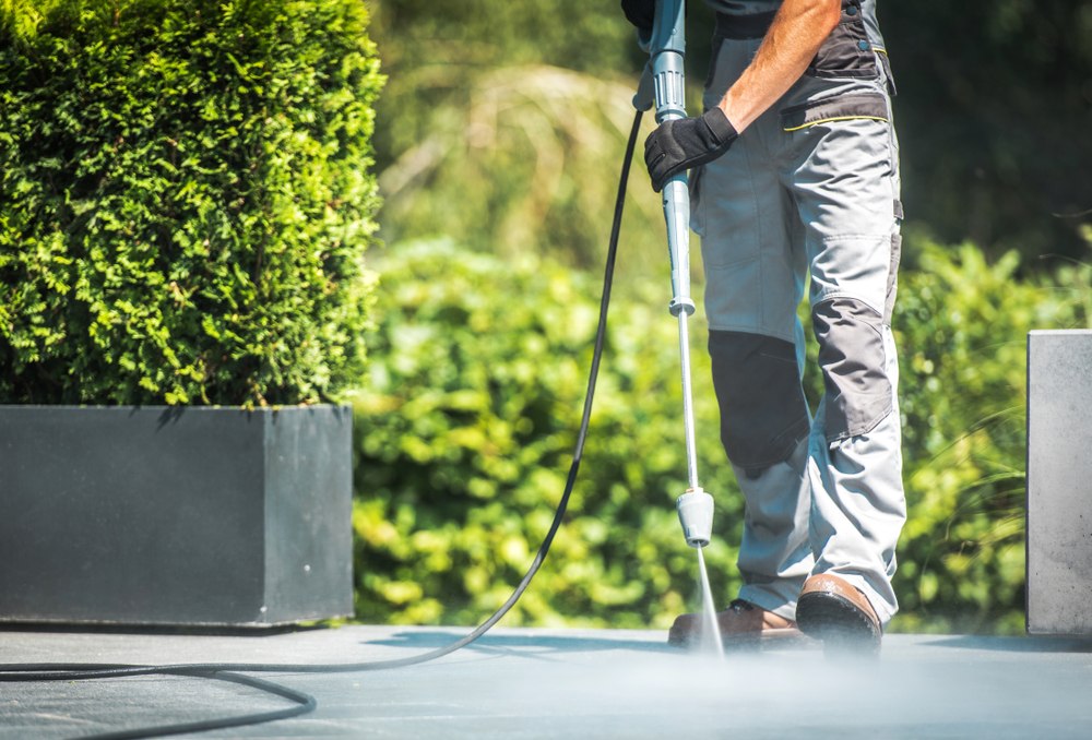 One of the first steps to the proper maintenance of your concrete patio is to ensure the area is clean Keep Concrete Clean