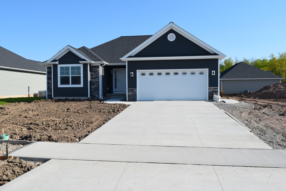 Having a concrete patio gives you a great place for outdoor activities