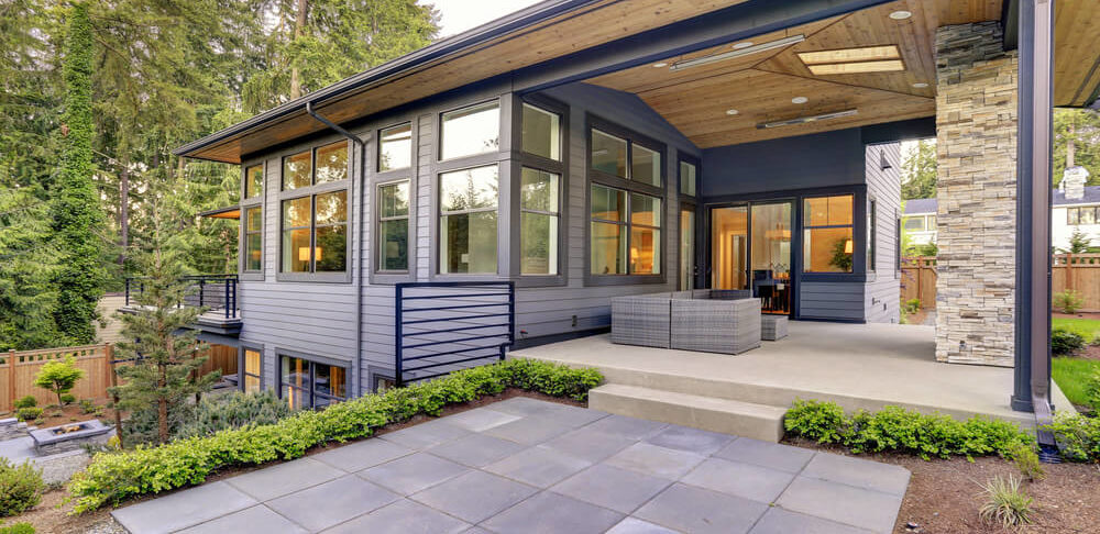 concrete patio