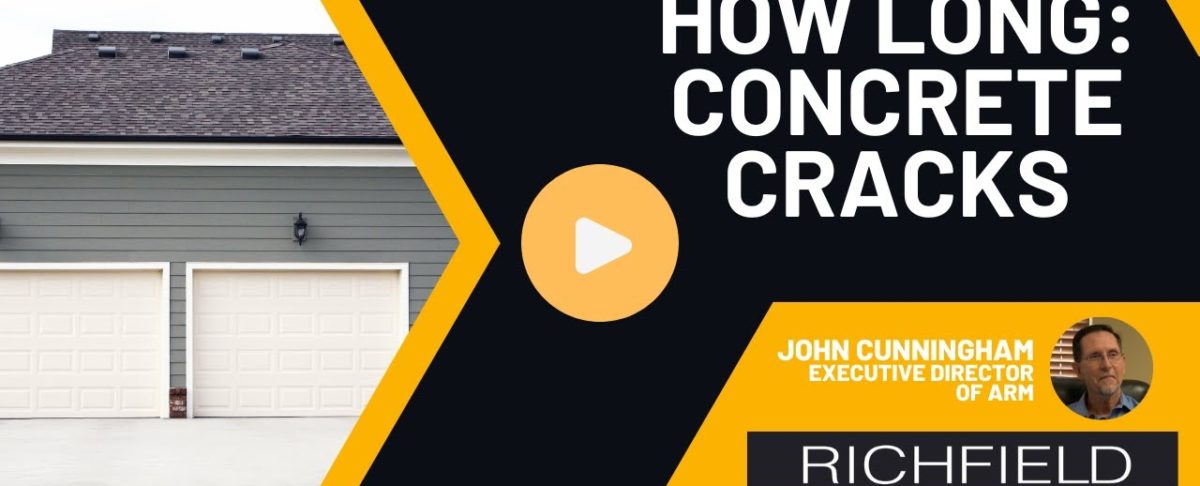concrete to crack