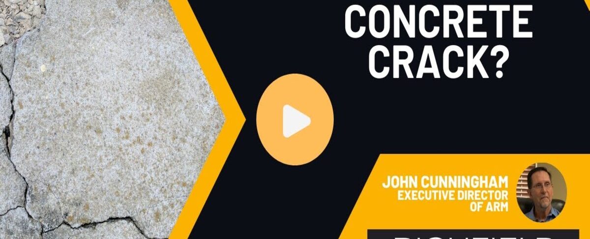 why does concrete crack