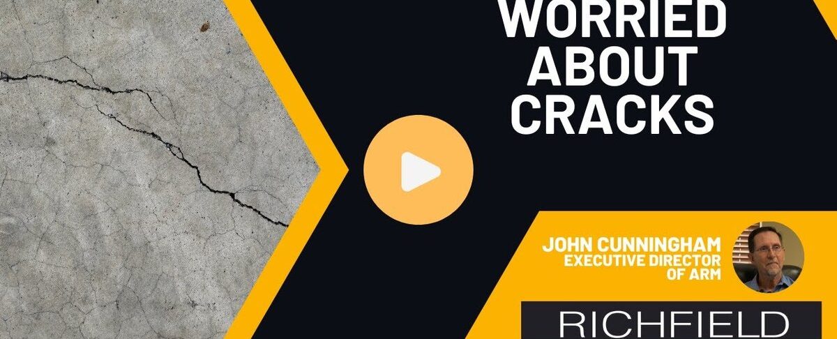 worried about cracks in my concrete