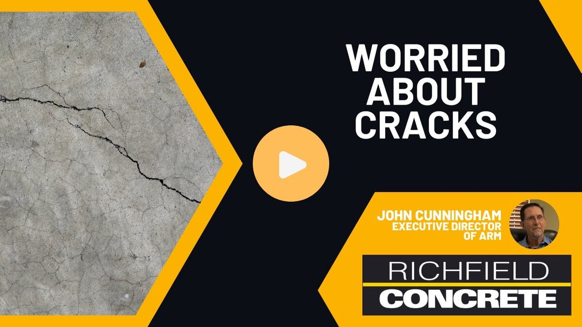 worried about cracks in my concrete